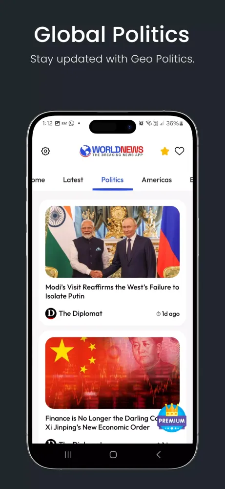 تصاویر World News