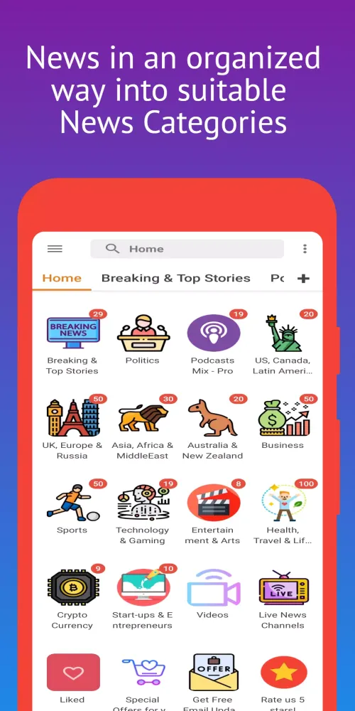World News Pro: Breaking News, All in One News App Ekran Görüntüleri