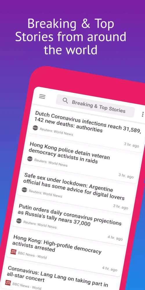 World News Pro: Breaking News, All in One News App Ekran Görüntüleri