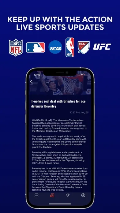 Atlas: Sports Betting and Odds应用截图