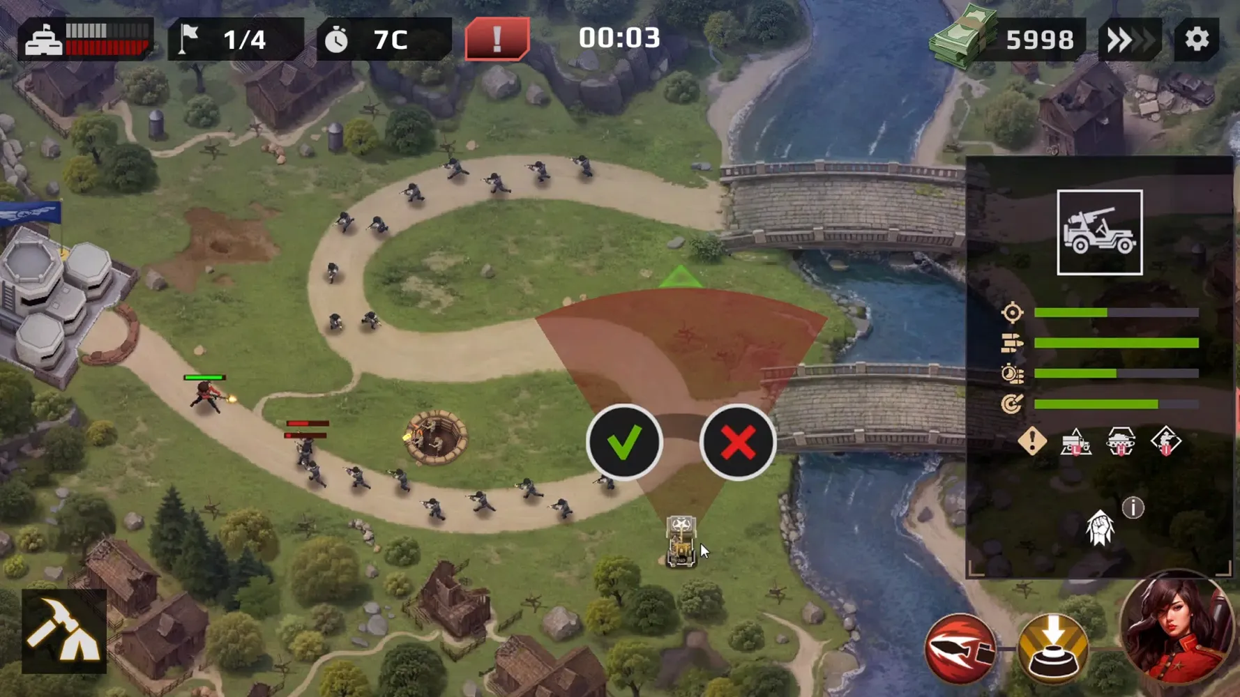 WWII Defense: RTS Army TD game Screenshots