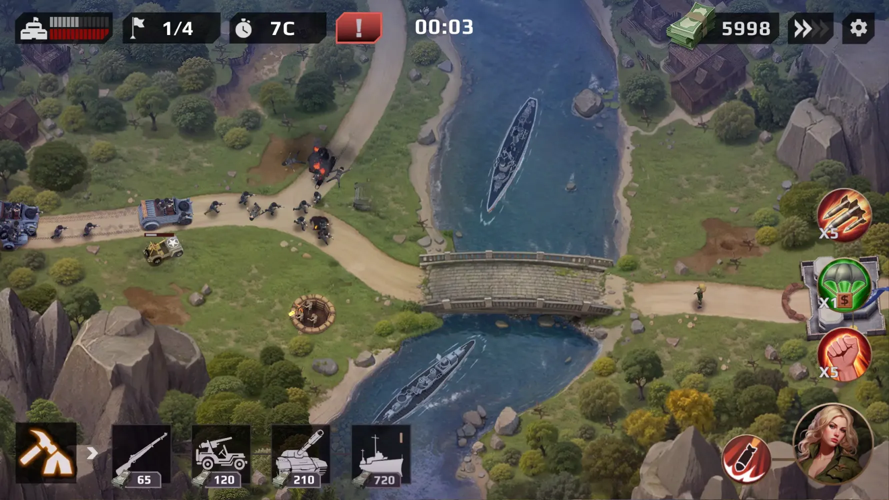 WWII Defense: RTS Army TD game Screenshots