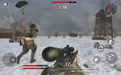 Screenshot di World War Games Offline: WW2