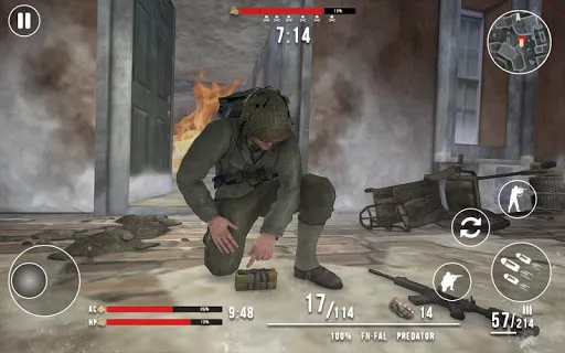 Screenshot di World War Games Offline: WW2