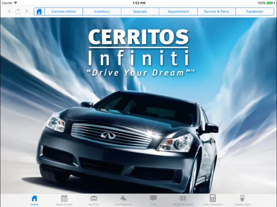 تصاویر Cerritos Infiniti iPad 