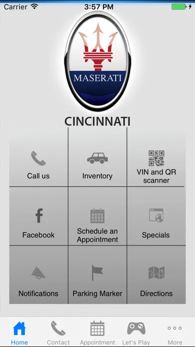 Captures d'écran de Maserati of Cincinnati