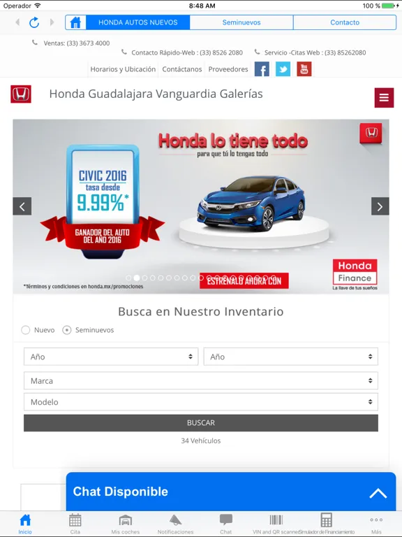 HONDA VANGUARDIA iPad  Screenshots