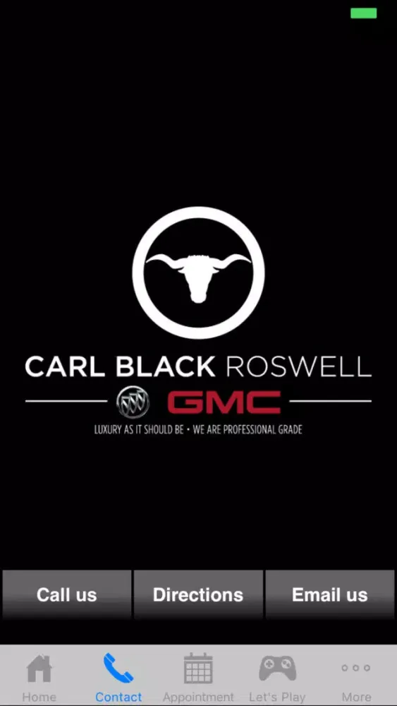 Ảnh chụp màn hình của Carl Black Roswell Buick GMC