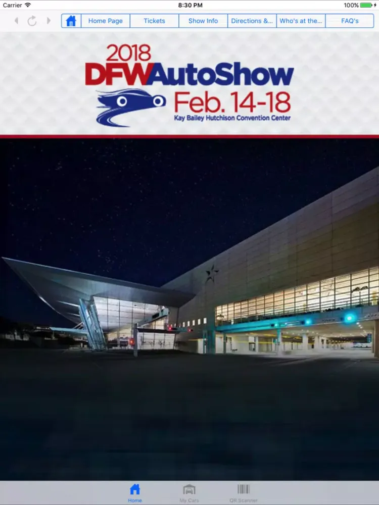 DFW Auto Show iPad  Screenshots