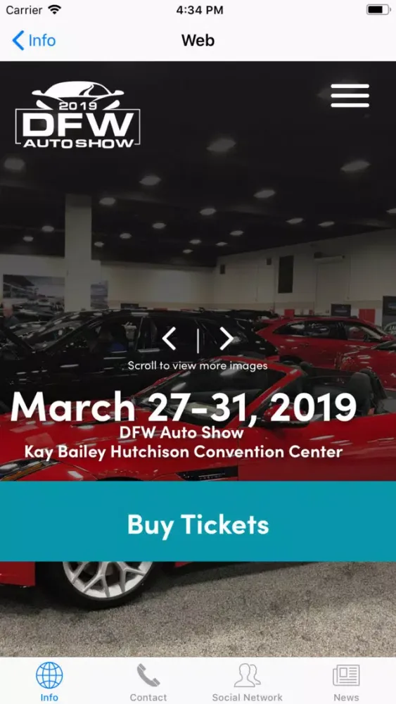 DFW Auto Show Screenshots