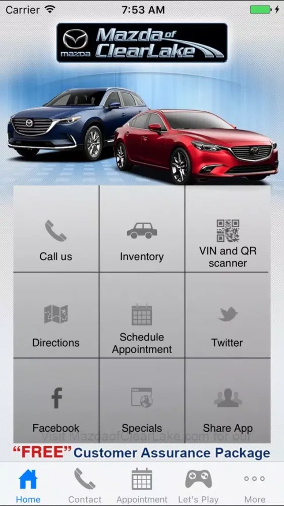 Mazda of Clear Lake Ekran Görüntüleri