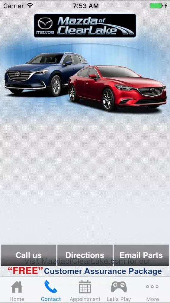 Mazda of Clear Lake Ekran Görüntüleri