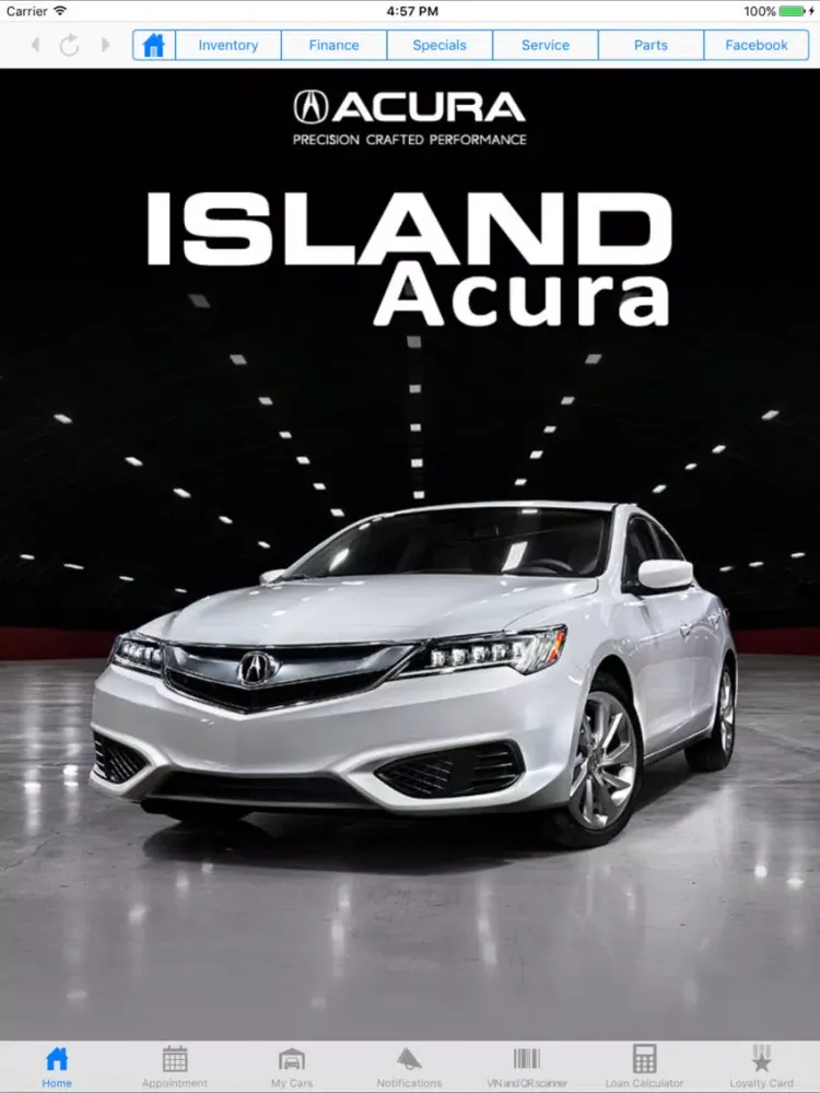 Island Acura iPad  स्क्रीनशॉट