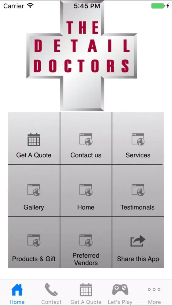 Ảnh chụp màn hình của Detail Doctors