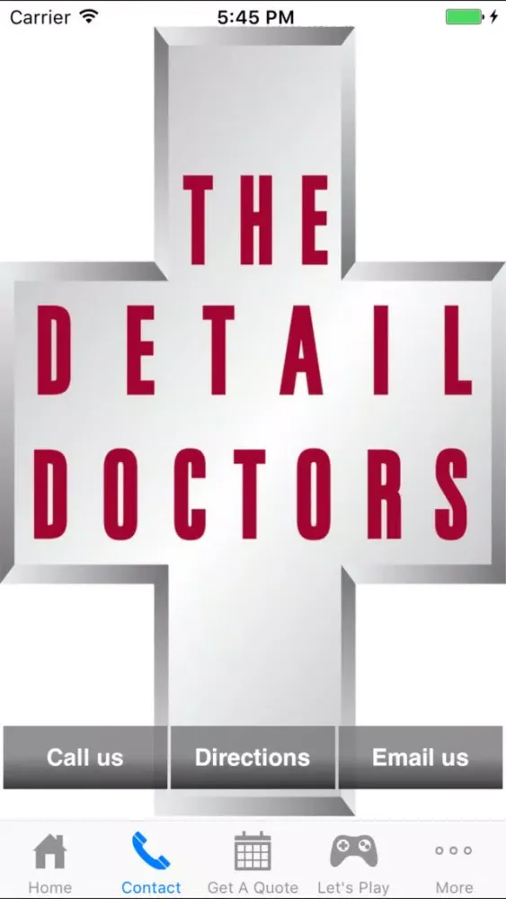 Ảnh chụp màn hình của Detail Doctors
