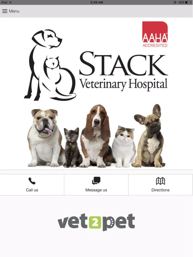 Zrzuty ekranu Stack Vet Hospital iPad 