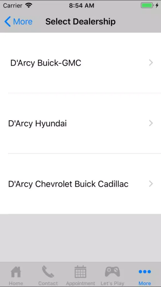 D'Arcy Automobiles, Joliet IL Screenshots
