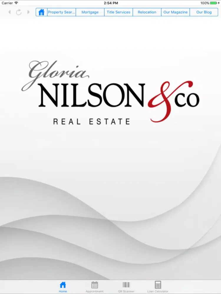 Capturas de pantalla de Gloria Nilson Co. Real Estate iPad 