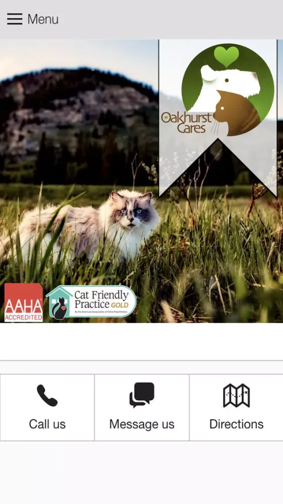 Скриншоты Oakhurst Veterinary Center