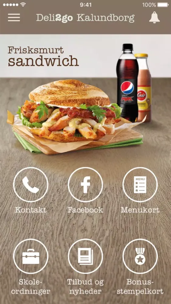 Captures d'écran de Deli2go Kalundborg