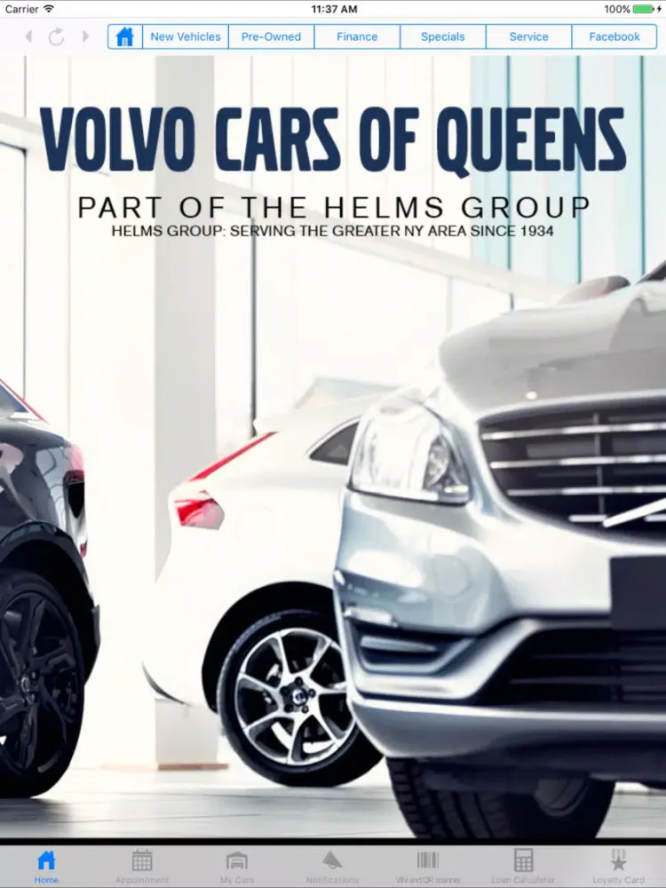 Volvo Cars of Queens iPad 应用截图