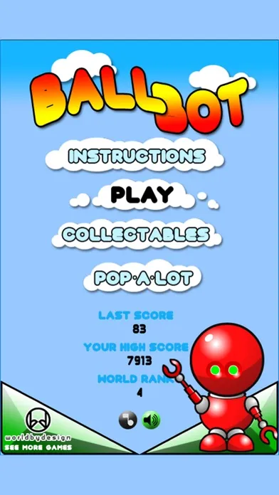 Tangkapan layar BallBot