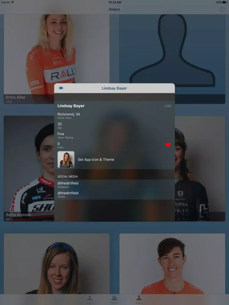 Screenshot di Coureur+ iPad 