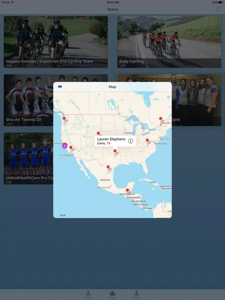 Screenshot di Coureur+ iPad 
