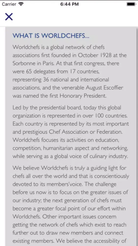 ภาพหน้าจอของ WORLDCHEFS