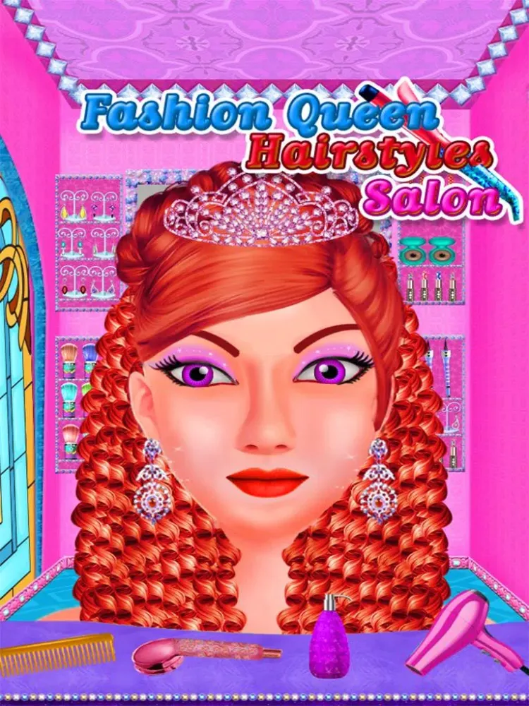 Fashion queen hairstyle salon應用截圖