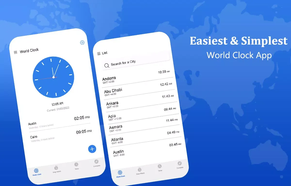 World Clock: World Time Clock Screenshots