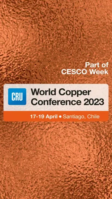 World Copper Conference Screenshots