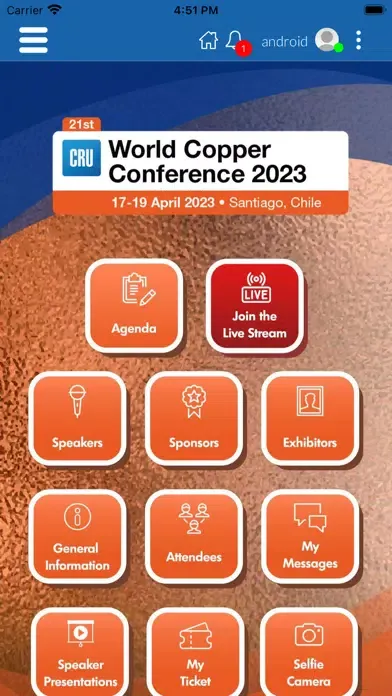 World Copper Conference Screenshots