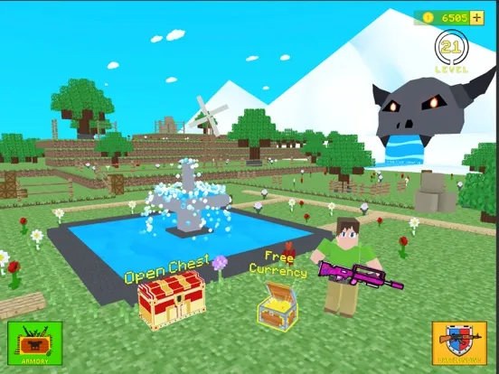 Скриншоты World Craft Battle Royale iPad 