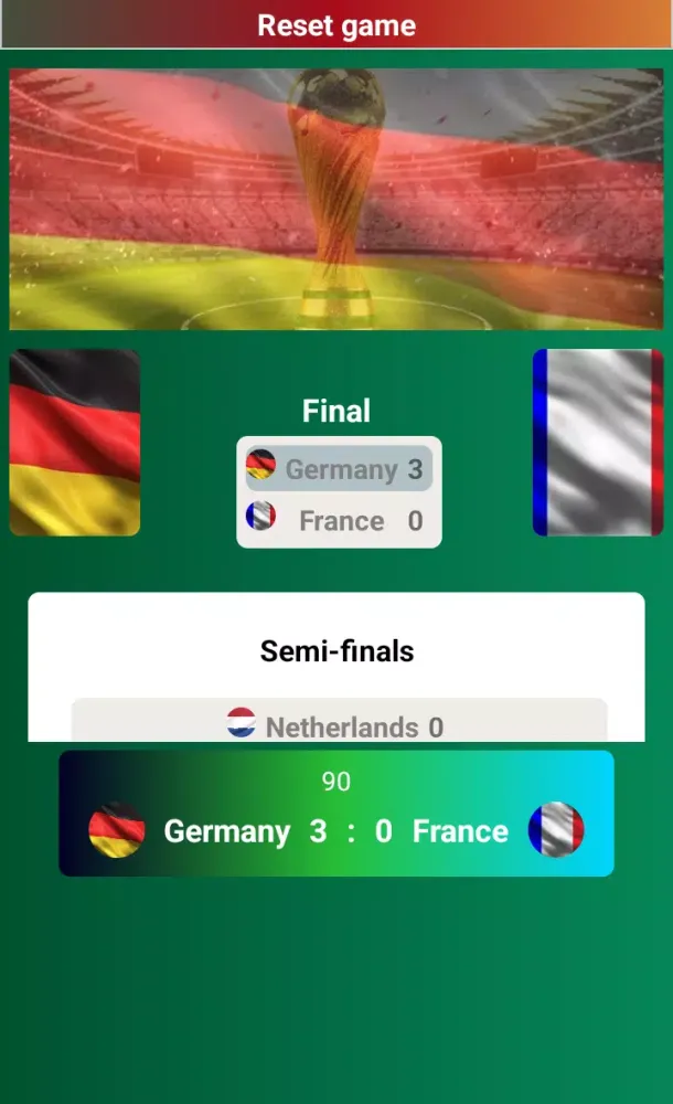 Capturas de pantalla de World Cup 2022: Simulator Game