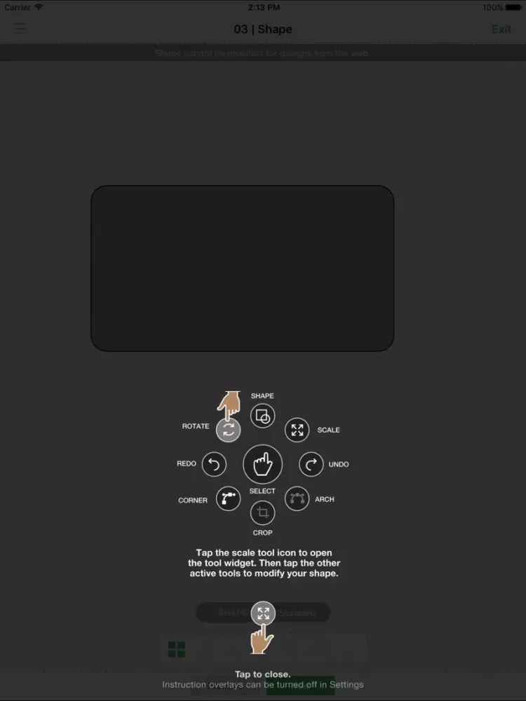 ภาพหน้าจอของ World Emblem Apparel Decorator iPad 