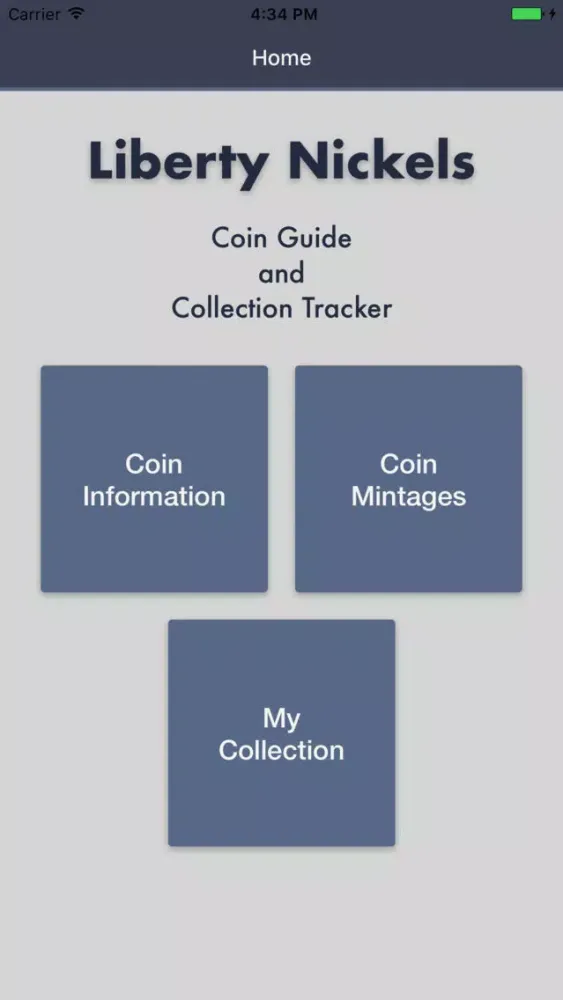 Capturas de tela do Liberty Nickels - Coin Guide & Collection Tracker