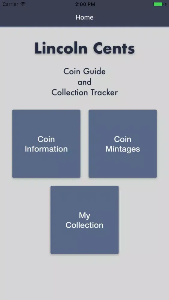 Capturas de tela do Lincoln Cents - Coin Guide & Collection Tracker