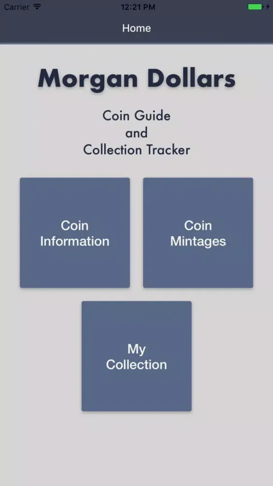 Ảnh chụp màn hình của Morgan Dollars - Coin Guide & Collection Tracker