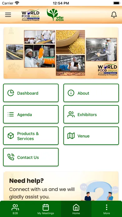 Скриншоты World Food India (B2B Meeting)
