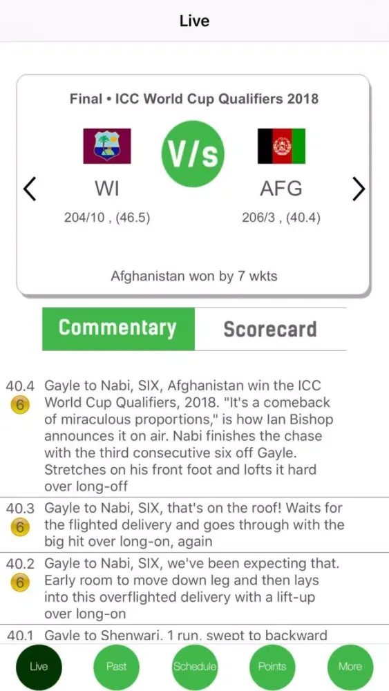 صور Cricket Cup 2018 Live Pro