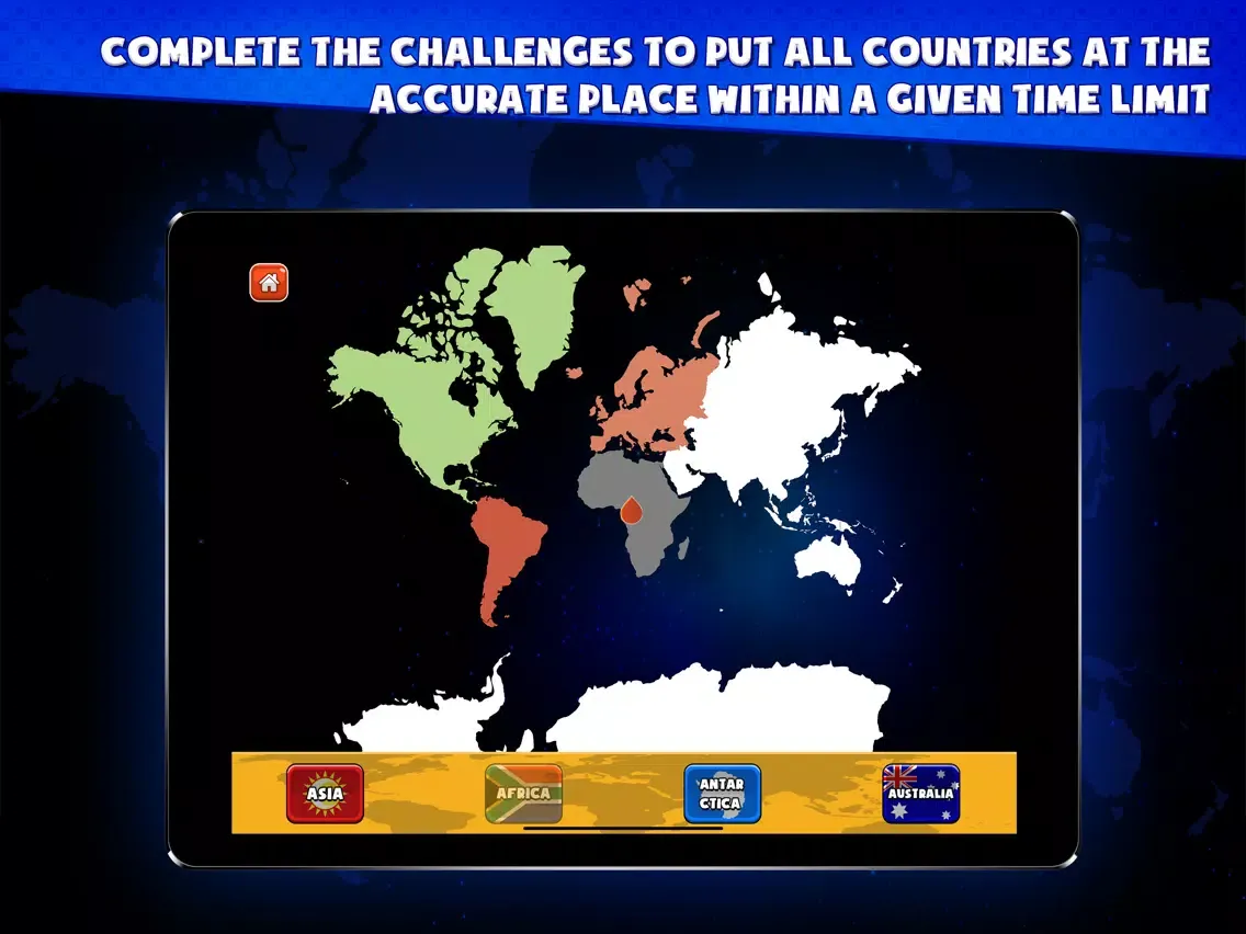 Capturas de tela do World Geography Challenges iPad 