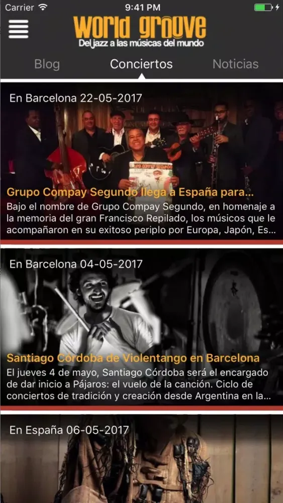 World Groove Ekran Görüntüleri