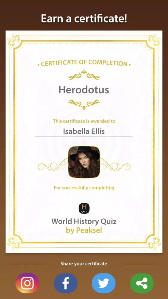 World History Quiz Screenshots