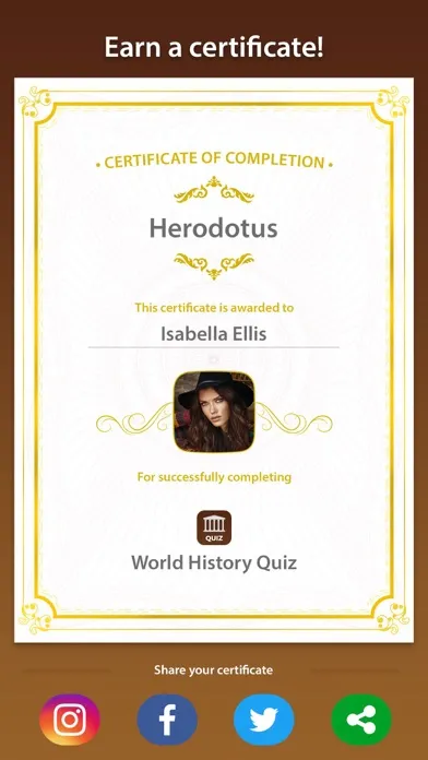 World History Trivia Quiz Screenshots