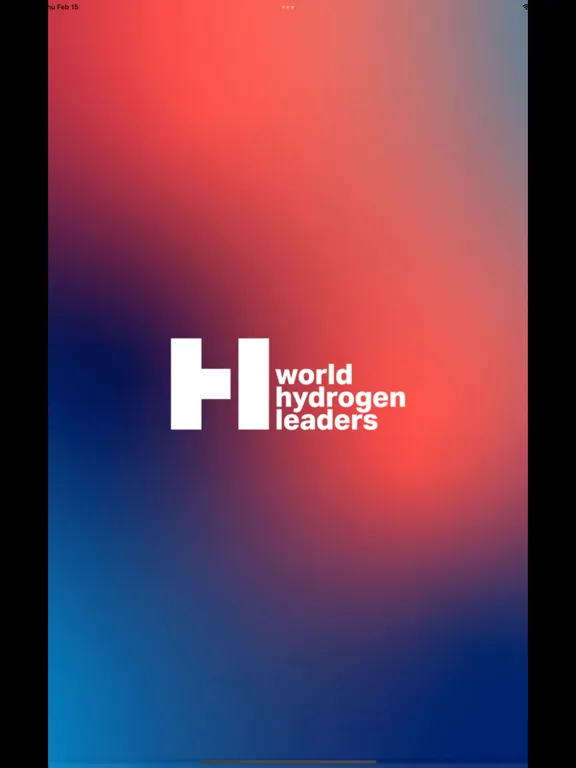 Capturas de tela do World Hydrogen Leaders iPad 