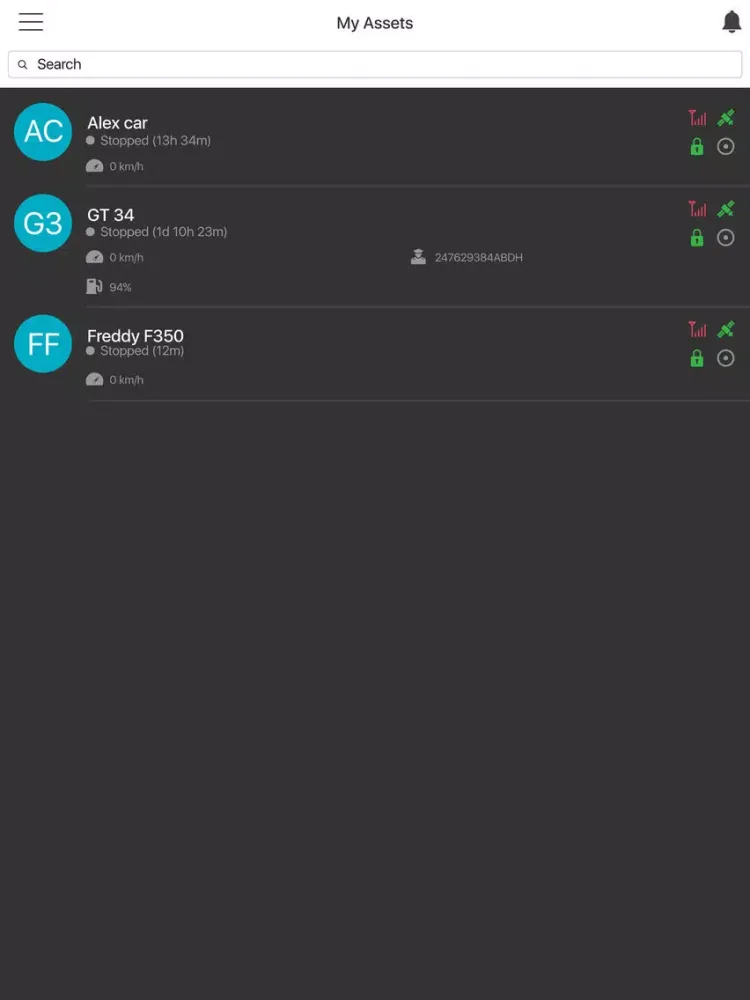 M-Protekt Live iPad  スクリーンショット