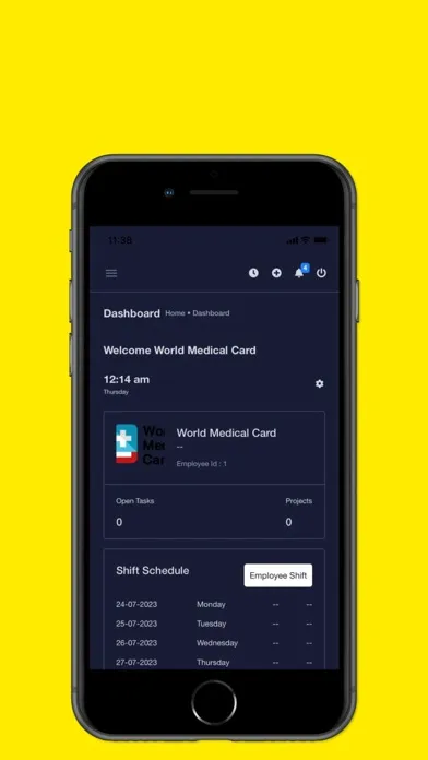 WMC Support Screenshots