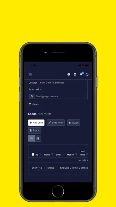 WMC Support Screenshots