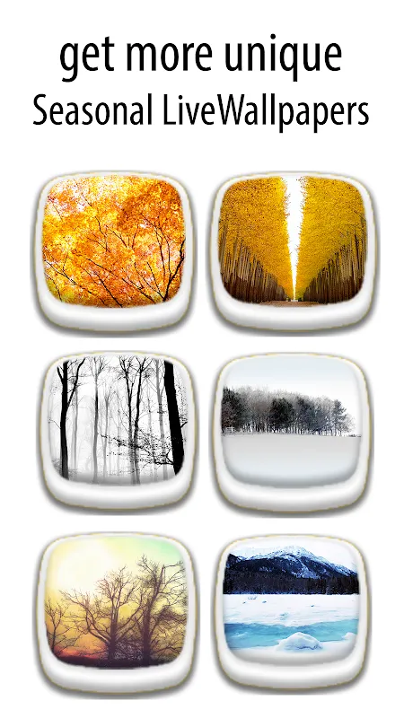 Zrzuty ekranu Winter train Livewallpaper